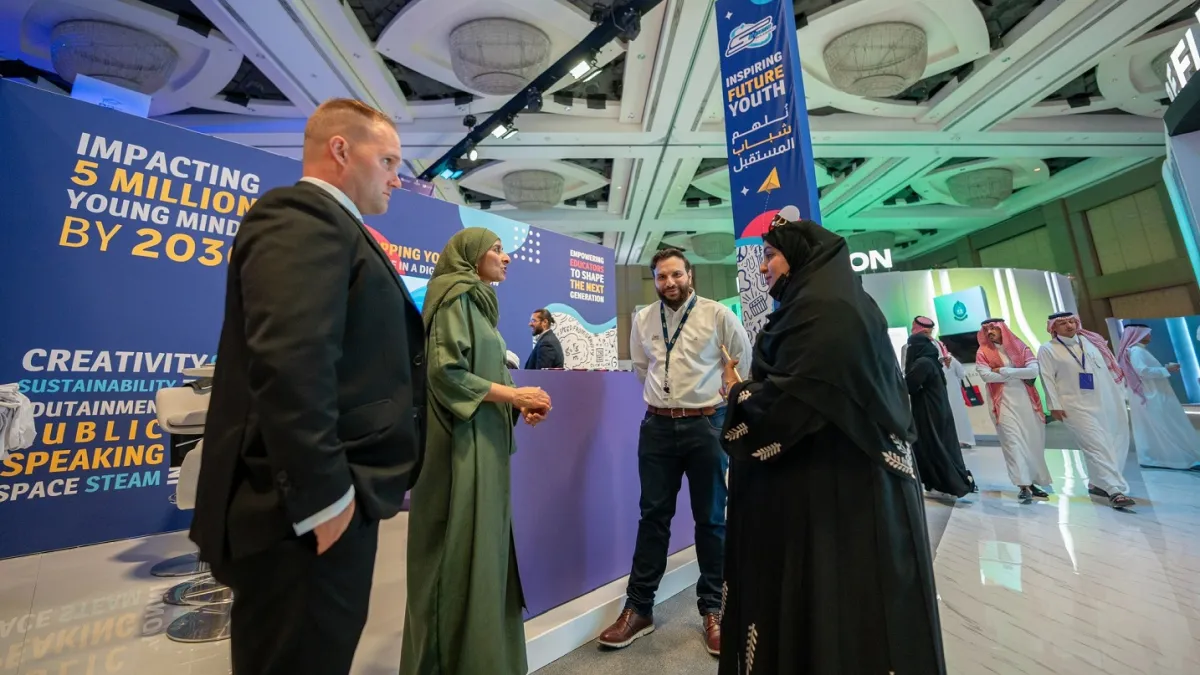 الرياض تحتضن مؤتمر LEARN تحت شعار رحلة التعلم - الصورة من حساب مؤتمر learn على إكس