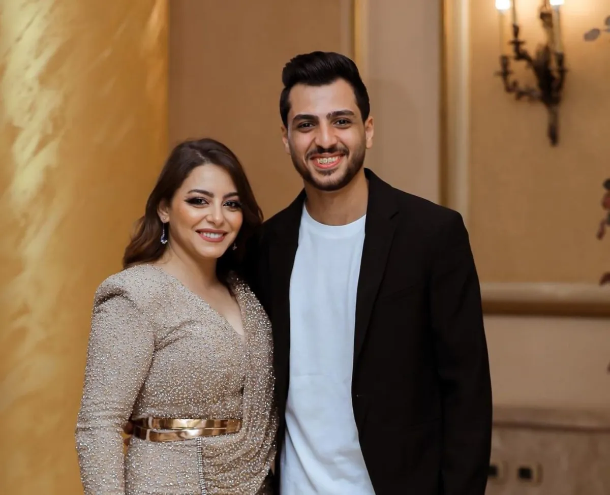 إلهام عبد البديع ووليد سامي - الصورة من حسابها على انستغرام