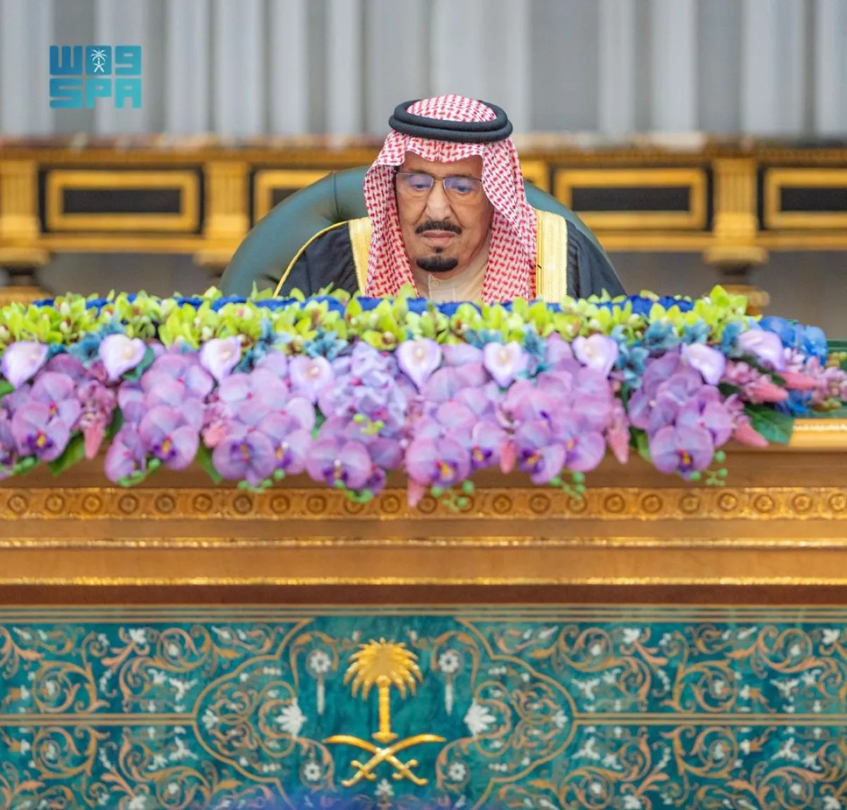 خادم الحرمين الشريفين الملك سلمان بن عبدالعزيز آل سعود - الصورة من واس