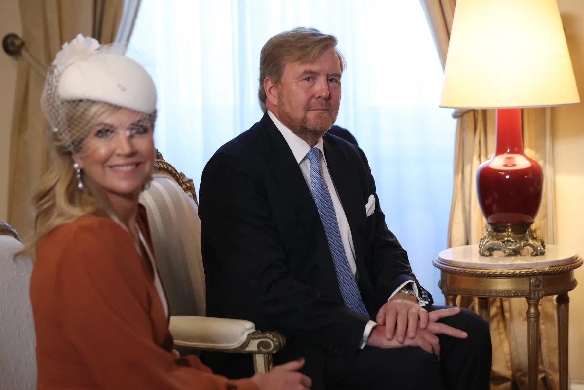 الملكة ماكسيما والملك ويليم ألكسندر Queen Maxima and King Willem Alexander (مصدر الصورة:LOUIZA VRADI / POOL / AFP)