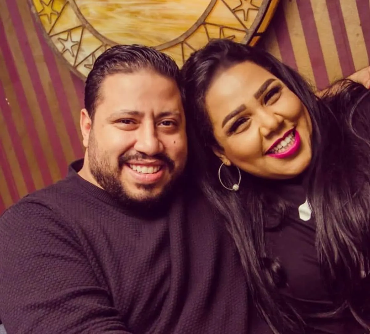 شيماء سيف ومحمد كارتر - الصورة من حساب شيماء سيف على انستغرام