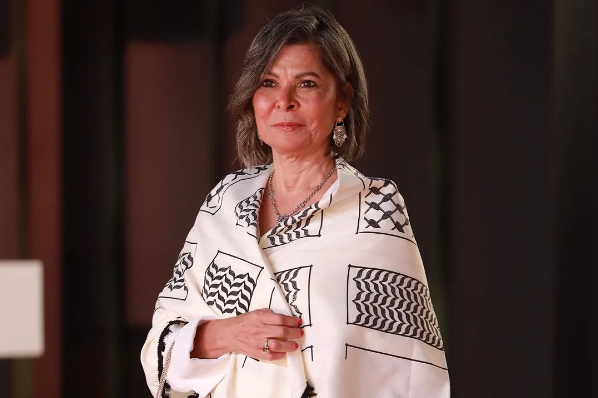 سلوى محمد علي - الصورة من المركز الصحفي لمهرجان الجونة