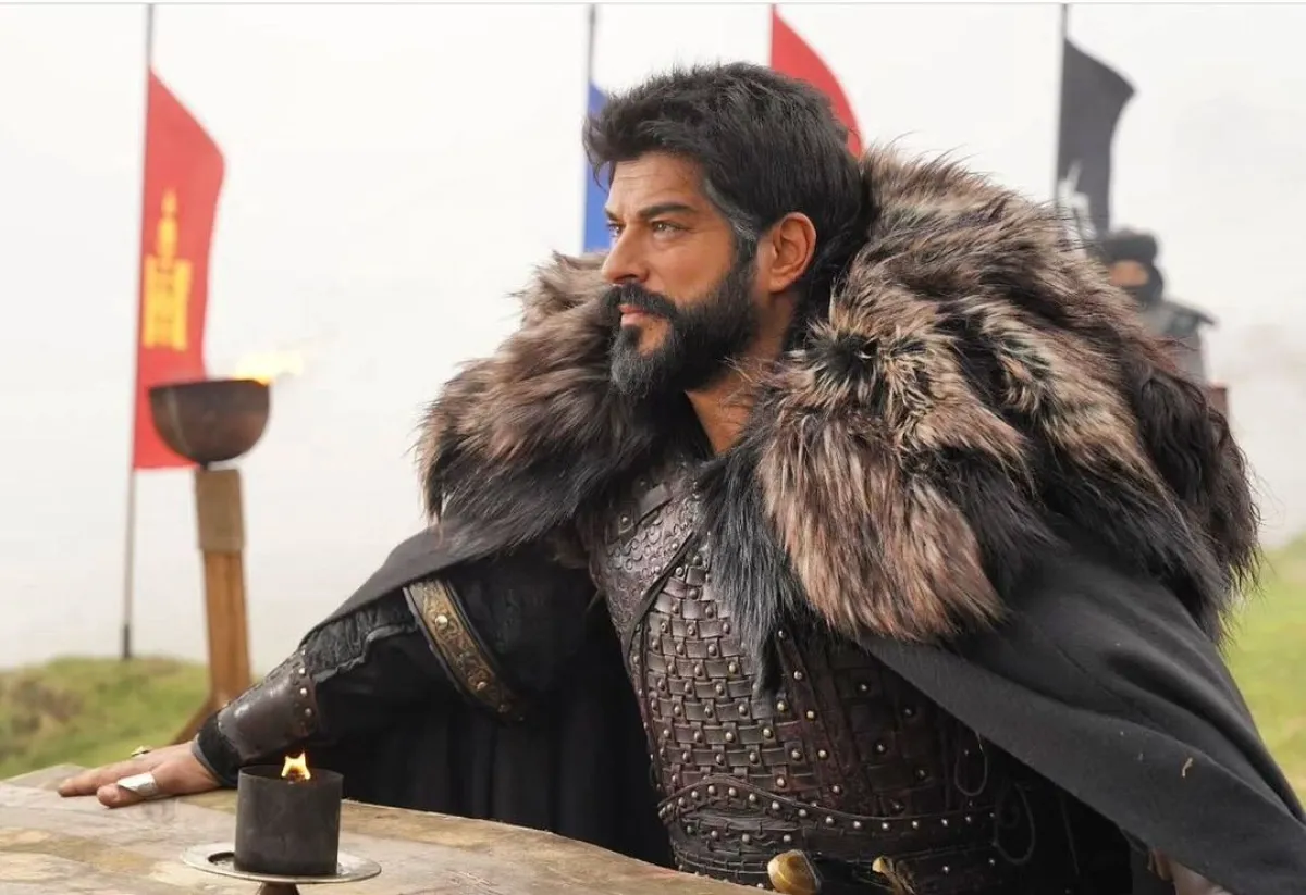 بوراك أوزجيفيت من مسلسل المؤسس عثمان-  الصورة من حسابه على إنستغرام