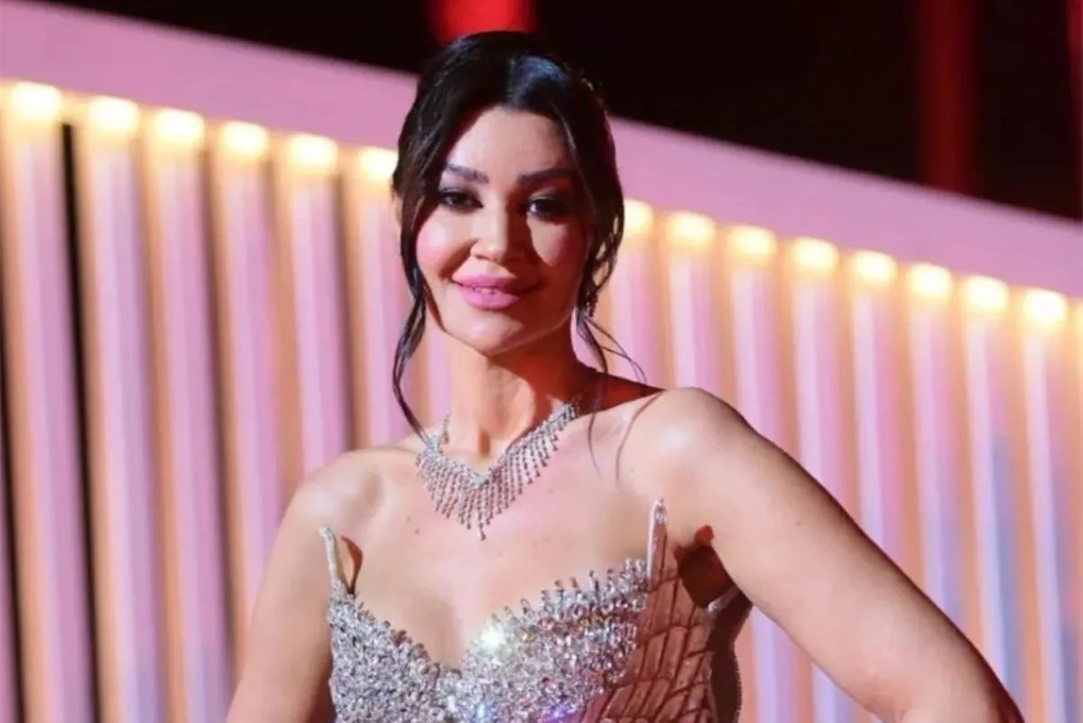 أروى جودة من حفل افتتاح مهرجان الجونة السينمائي - الصورة من المركز الصحفي للمهرجان