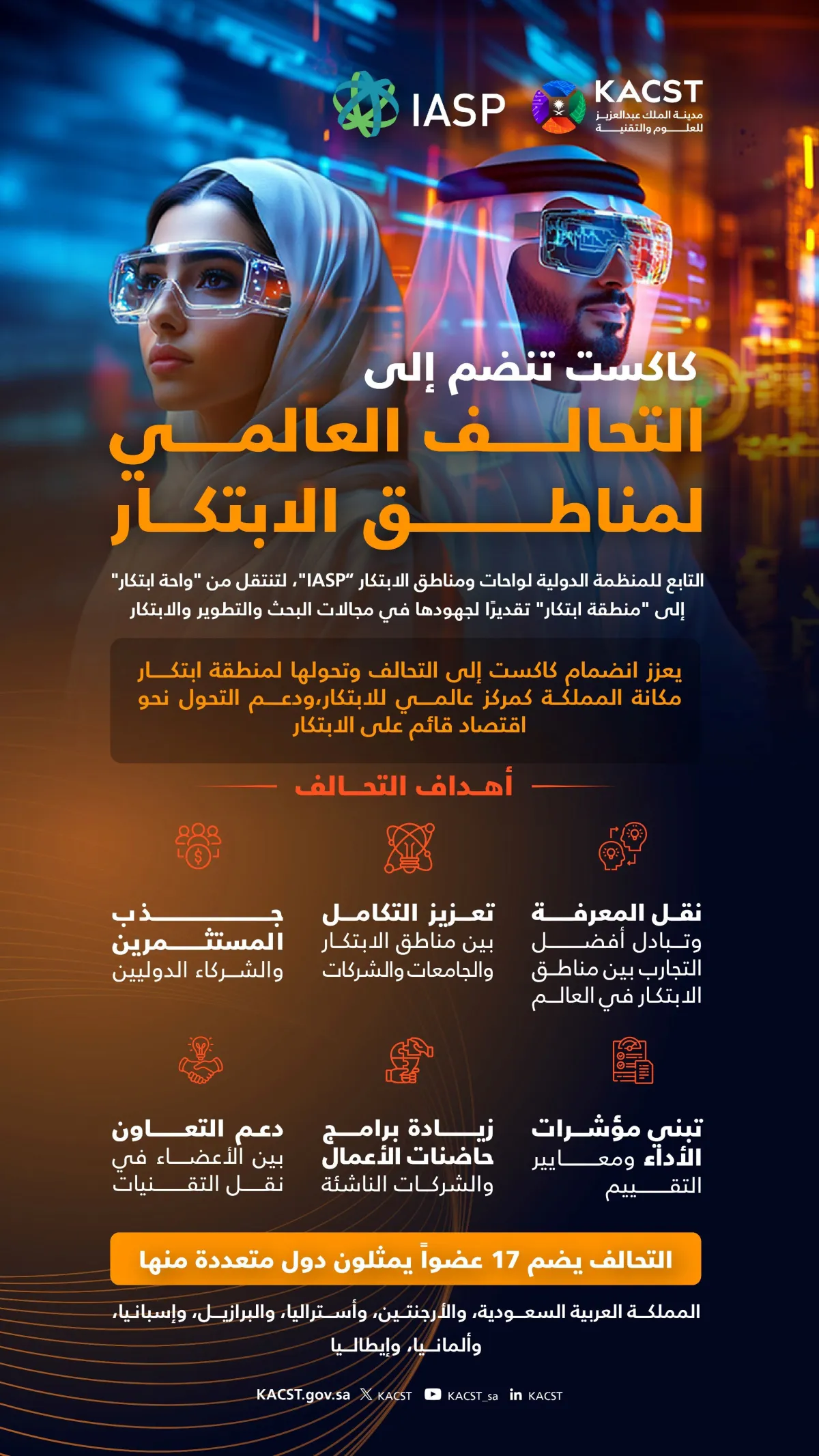  كاكست تنضم للتحالف العالمي لمناطق الابتكار تقديرًا لجهودها - مصدر الصورة حساب كاكست على منصة إكس