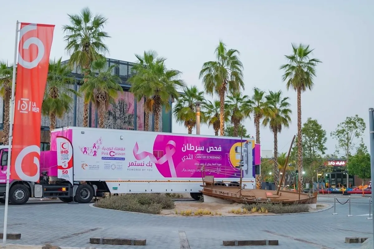 القافلة الوردية. الصورة من wam