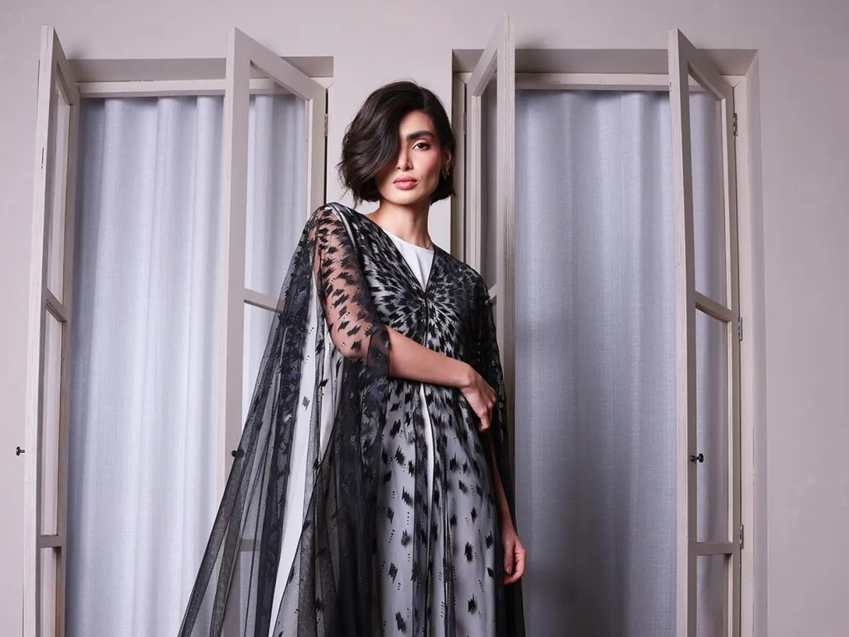 عباية شفافة من لوزان Louzan - الصورة من حساب الماركة على إنستغرام