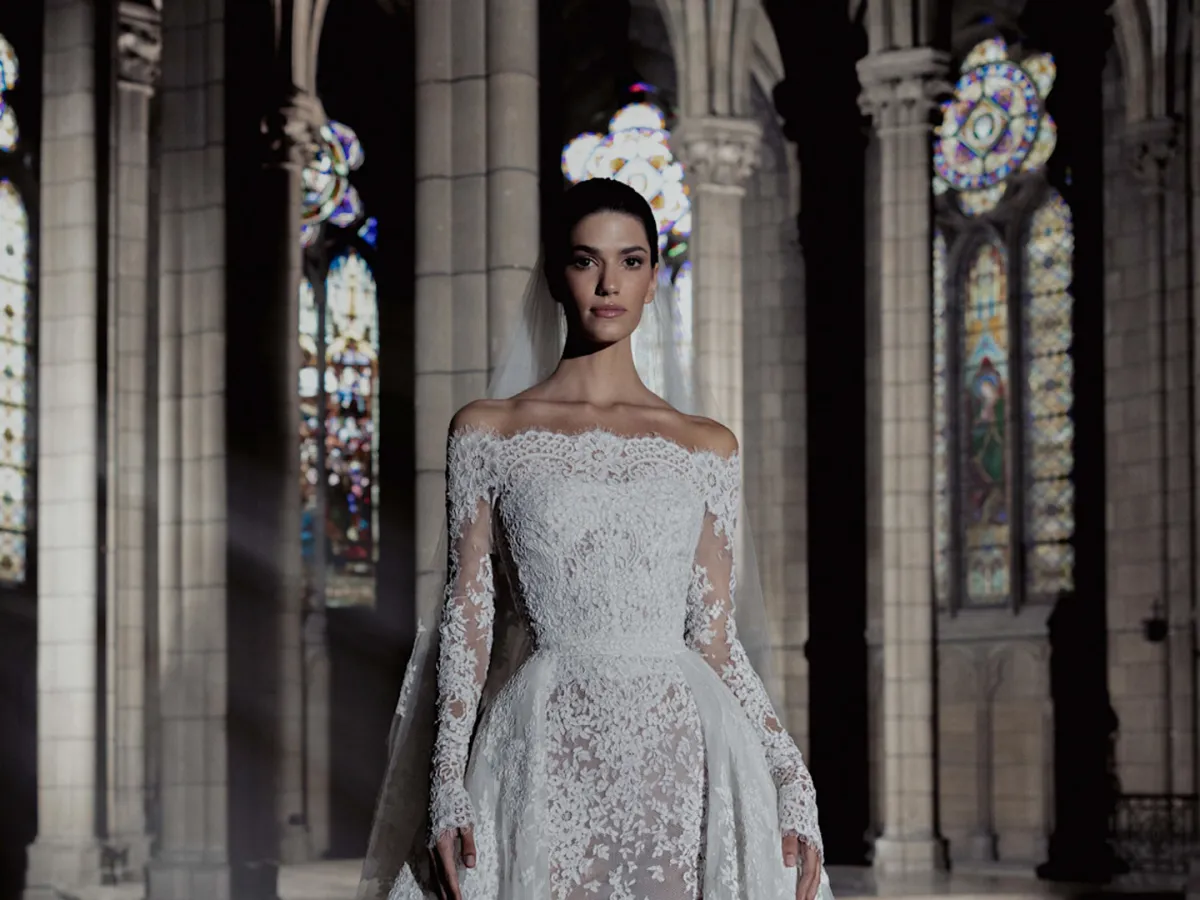 فستان زفاف من زهير مراد Zuhair Murad - الصورة من Launchmetrics/Spotlight ©