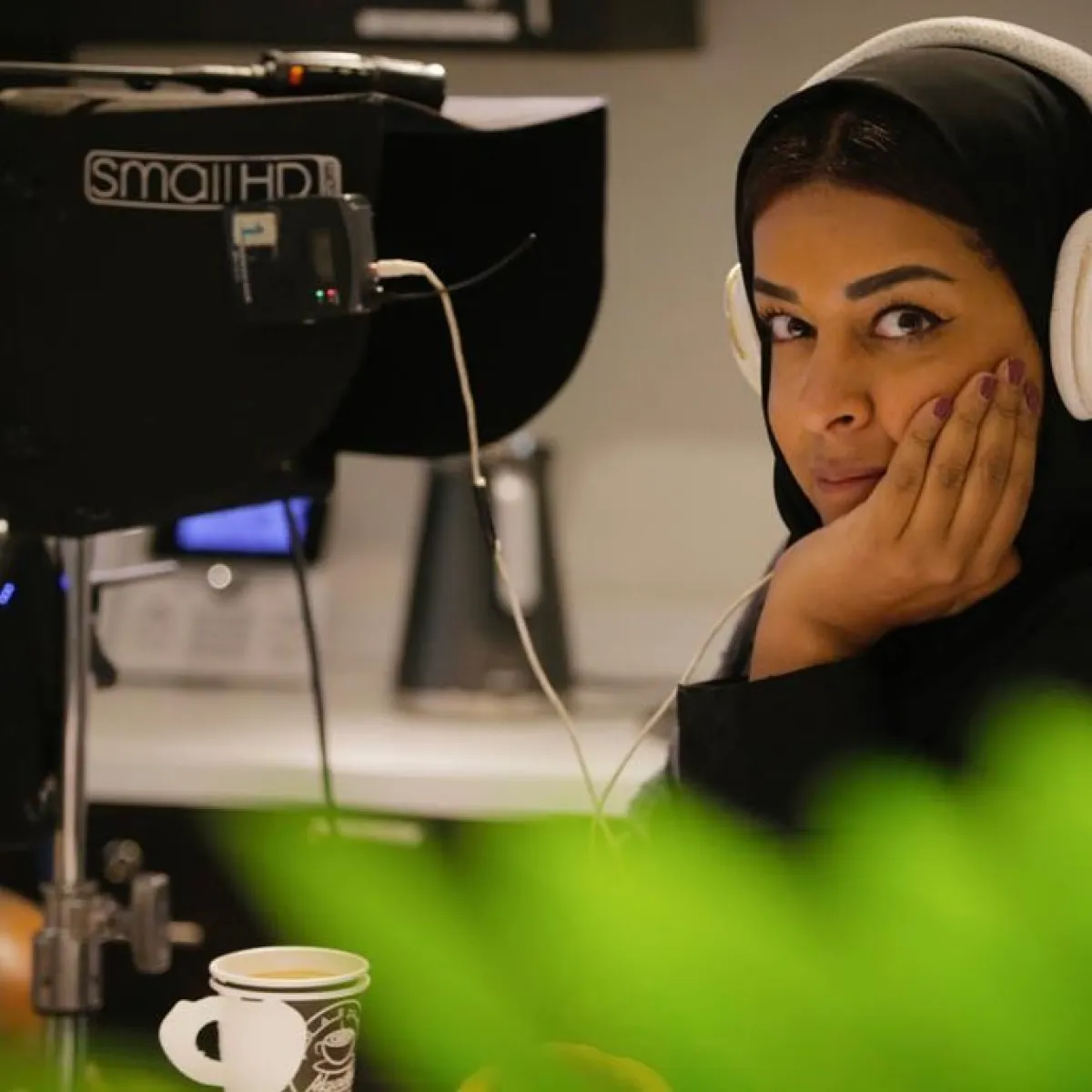 المخرجة هند الفهاد- الصورة من حسابها على إنستغرام