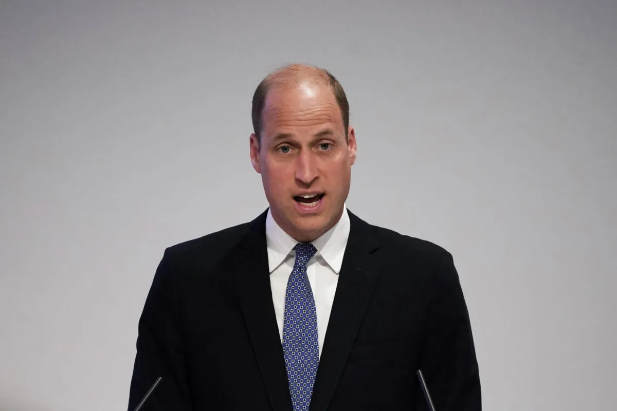 الأمير ويليام في الجمعية الملكية في لندن (Prince William at the Royal Society in London). مصدر الصورة: Yui Mok / POOL / AFP