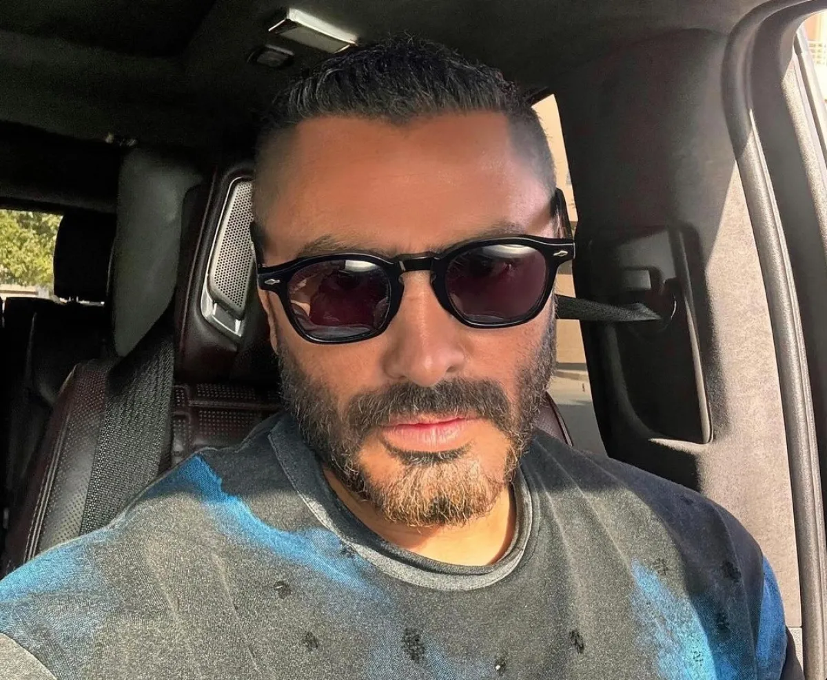 تامر حسني- الصورة من حسابه على إنستغرام