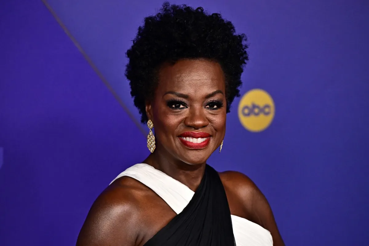 فيولا ديفيس في مسرح بيكوك في لوس أنجلوس (Viola Davis at the Peacock Theatre at L.A. in Los Angeles). مصدر الصورة: Frederic J. BROWN / AFP