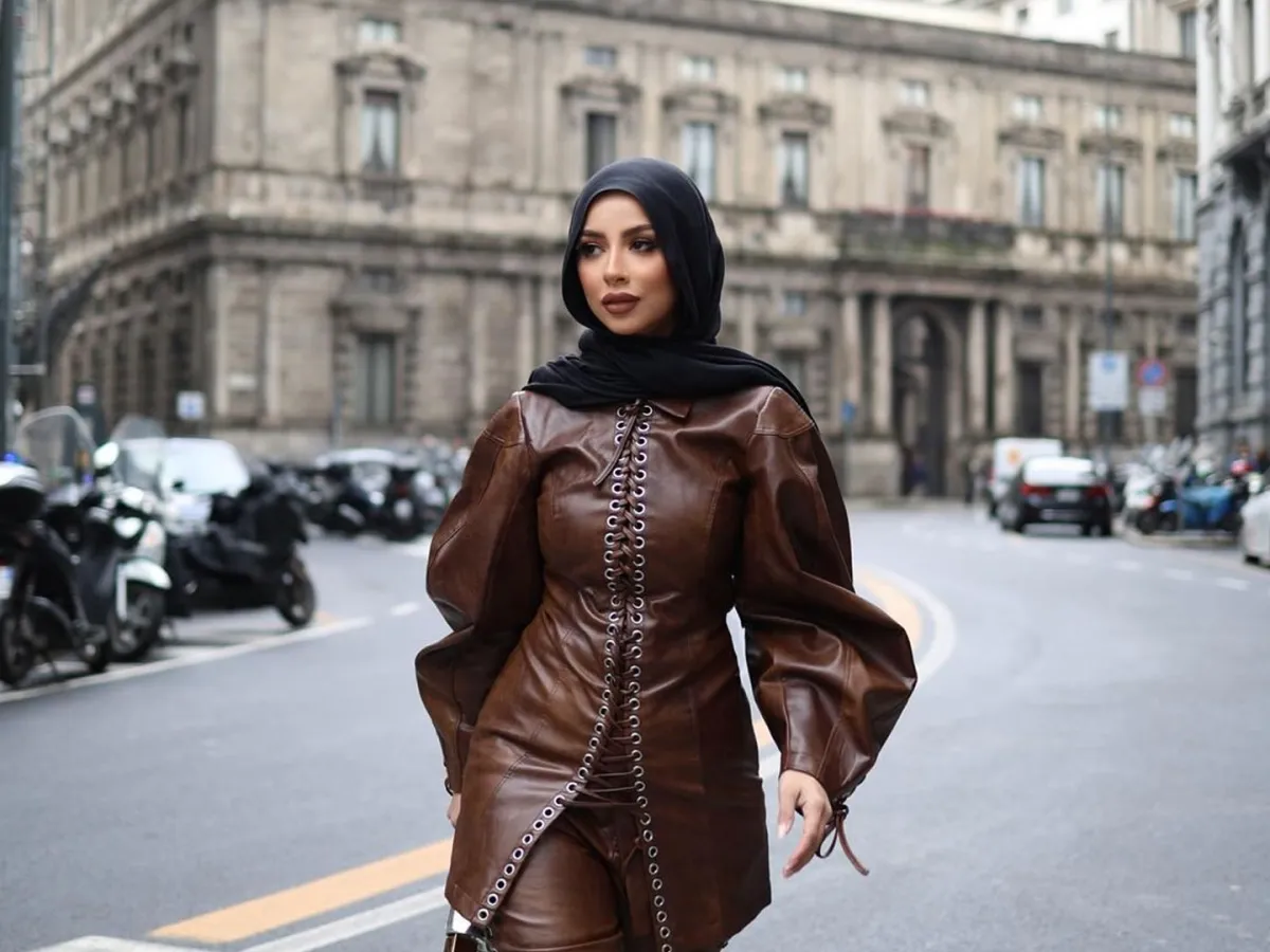 مدونة الموضة سهى طه - الصورة من حسابها على إنستغرام