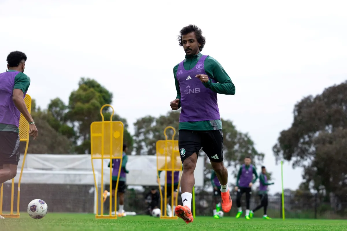 المنتخب السعودي يرفع استعداده لمواجهة أستراليا في تصفيات كأس العالم 2026
