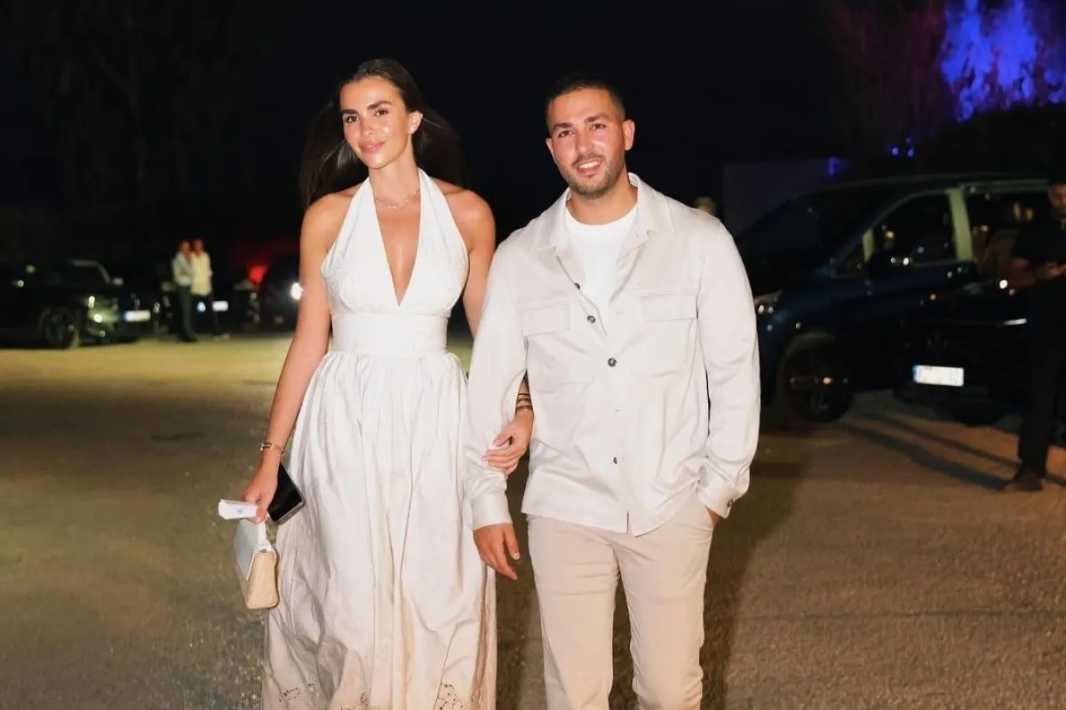 سيليو صعب وخطيبته زين قطامي- الصورة من حسابها على إنستغرام