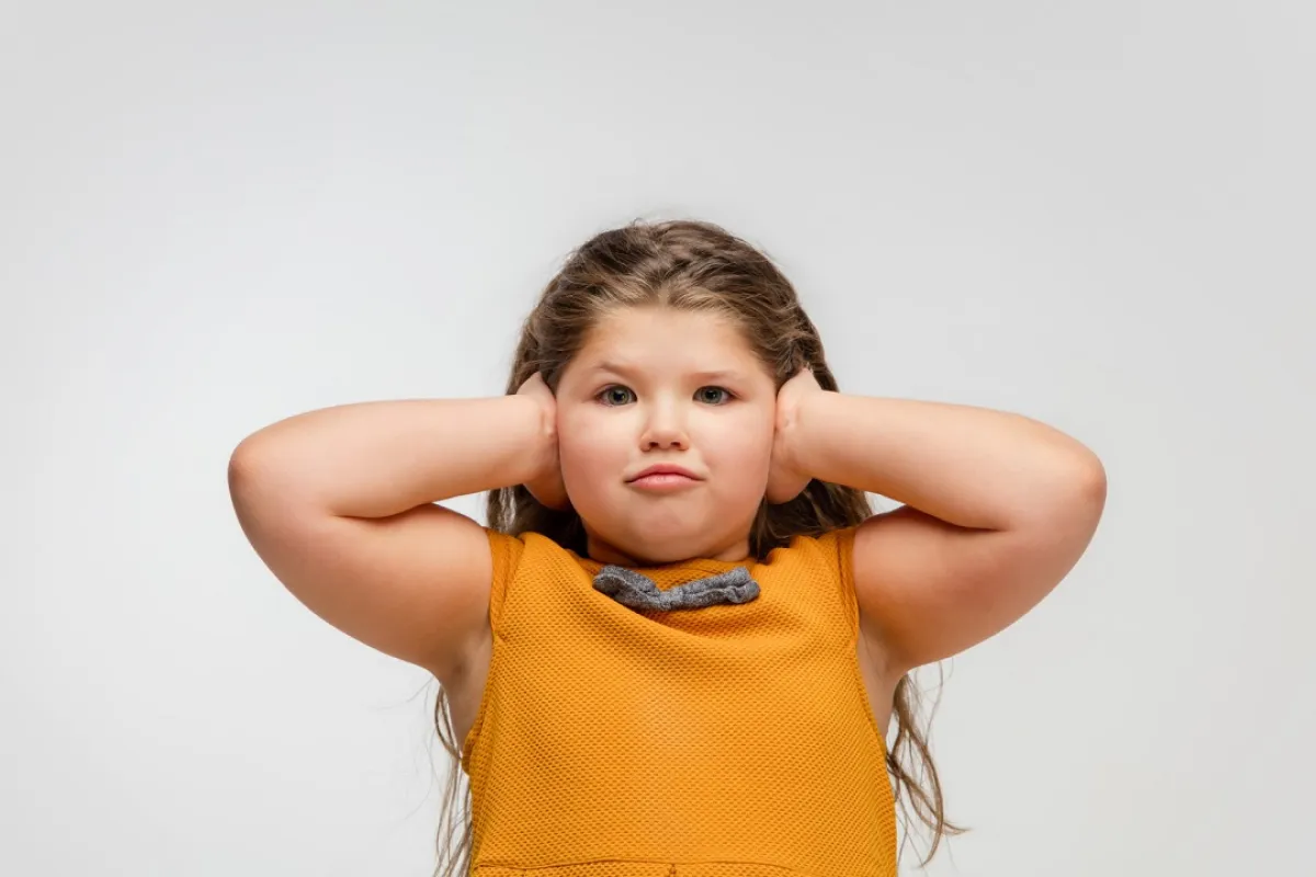 صورة لطفلة سمينة