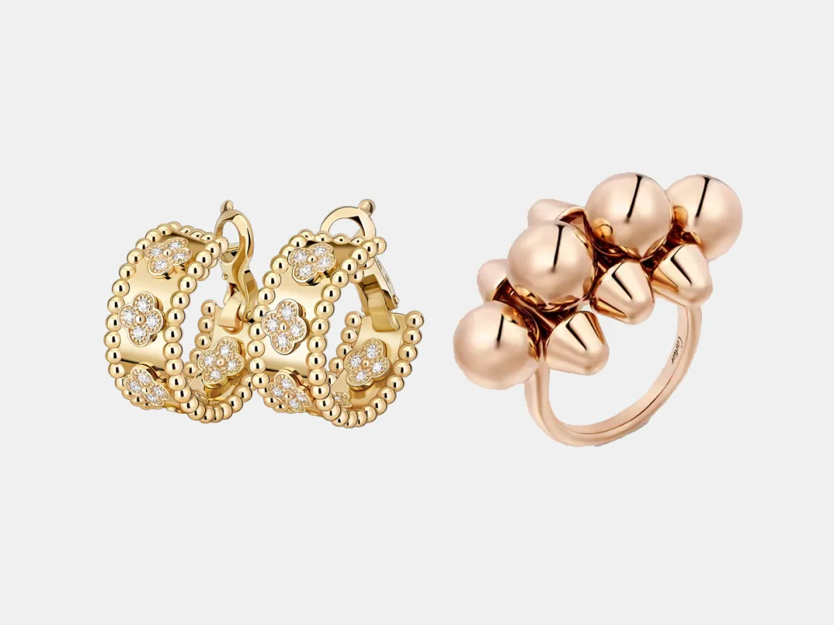 مجوهرات الخرز الذهبي