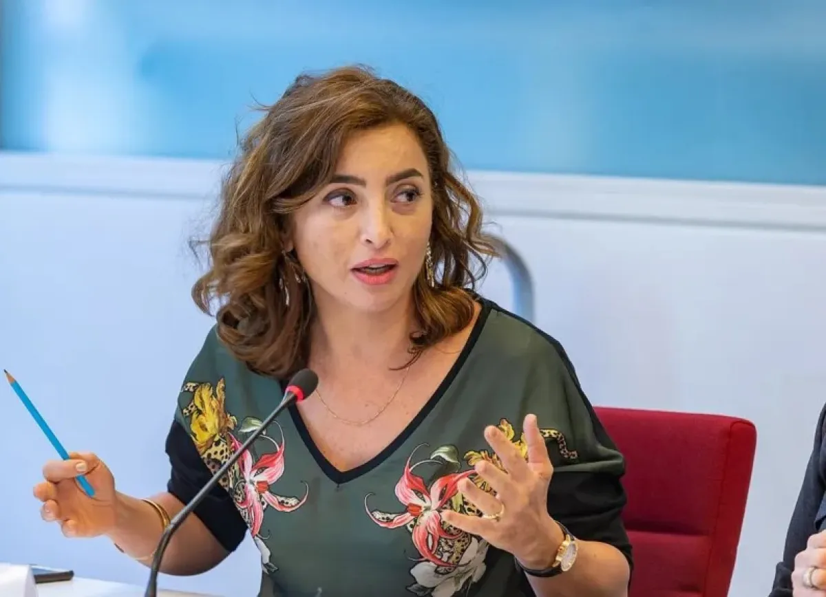 المخرجة ساندرا نشأت -الصوة من حسابها على فيسبوك