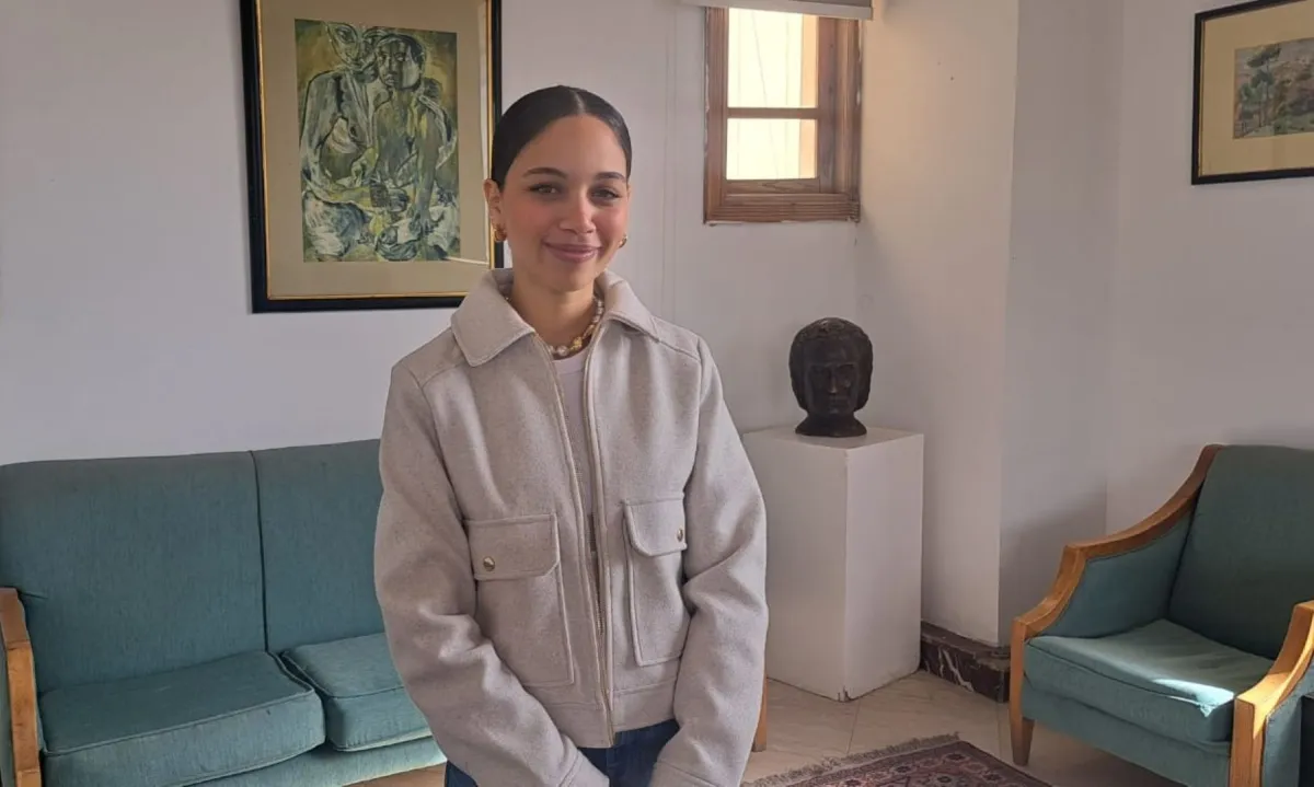 چيدا منصور بطلة فيلم مين يصدق- الصورة خاصة بـ«سيدتي» من تصوير سيد أحمد