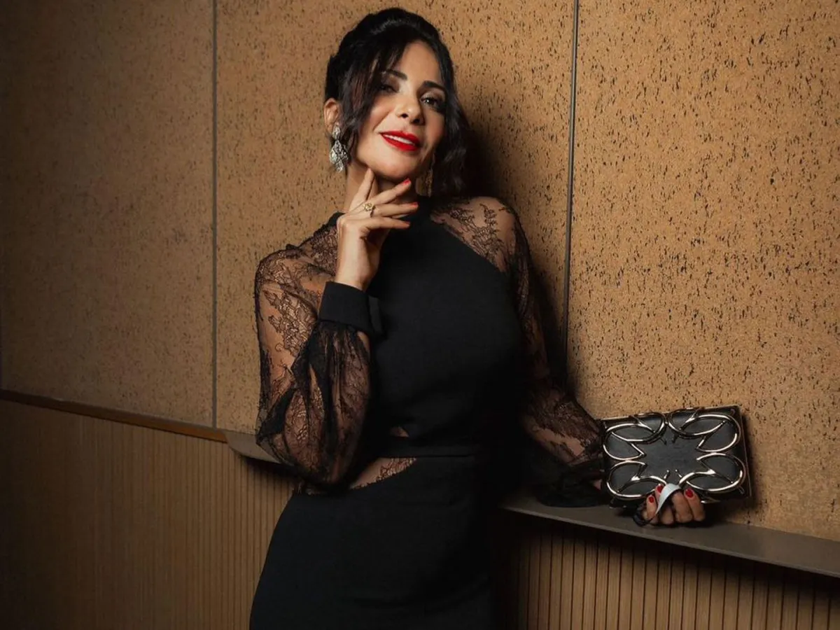 منى زكي- الصورة من حسابها على إنستغرام