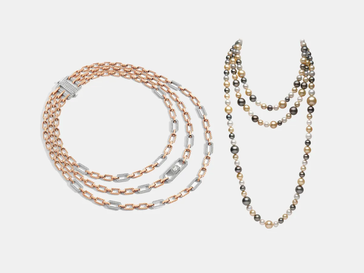 قلادات متعددة الطبقات