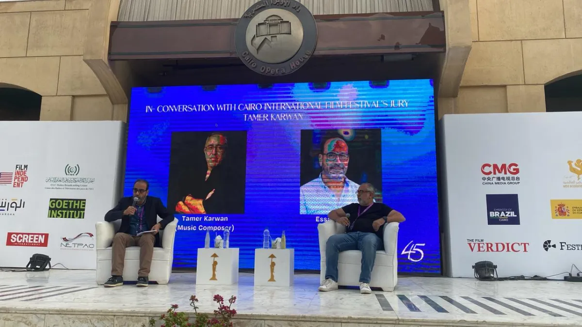 ندوة المؤلف الموسيقي تامر كروان - تصوير سيد أحمد 