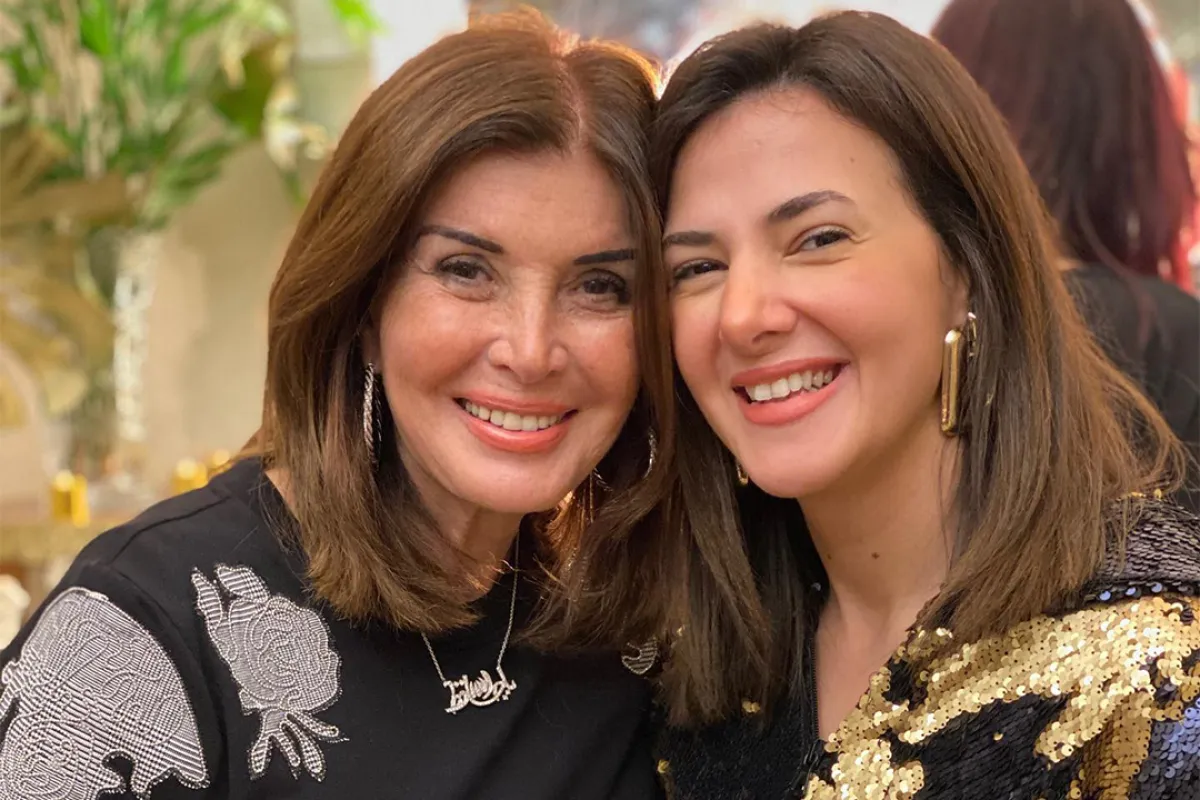 دنيا سمير غانم برفقة الفنانة ميرفت أمين- الصورة عبر حساب دنيا سمير غانم بـ"إنستغرام"