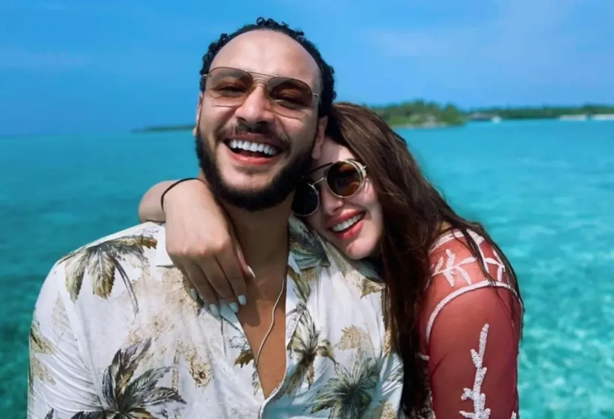 هنادي مهنا وأحمد خالد صالح- الصورة من حساب هنادي مهنا على إنستغرام