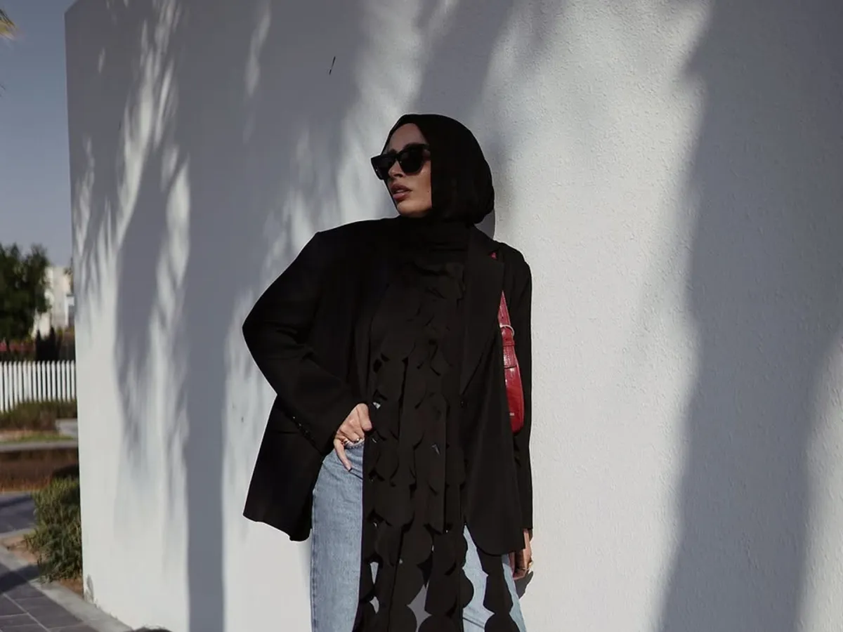 مدونة الموضة سمر شاكر - الصورة من حسابها على إنستغرام