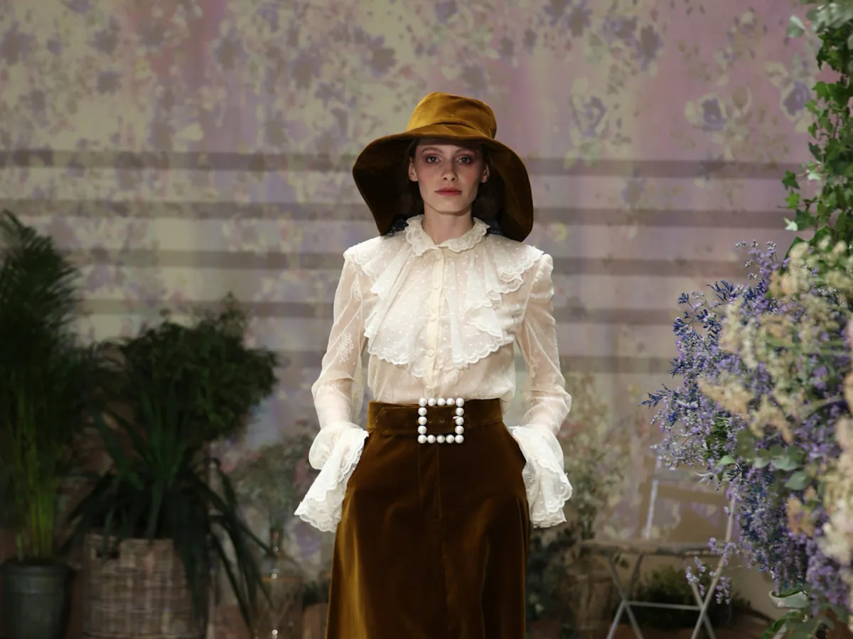 تنورة من لويزا بيكاريا Luisa Beccaria - الصورة من Launchmetrics/Spotlight ©