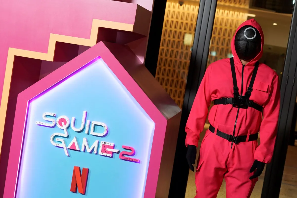 squid game -  (Photo by Presley Ann / GETTY IMAGES NORTH AMERICA / Getty Images via AFP)