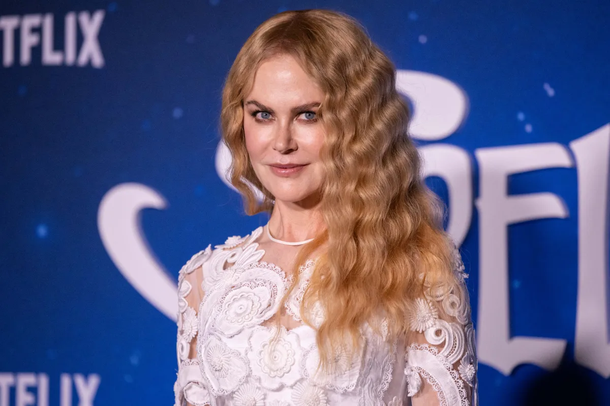 نيكول كيدمان في فيلم رسوم المتحركة "Spellbound" في نيويورك (Nicole Kidman at the animated film "Spellbound" in New York). مصدر الصورة: Yuki IWAMURA / AFP