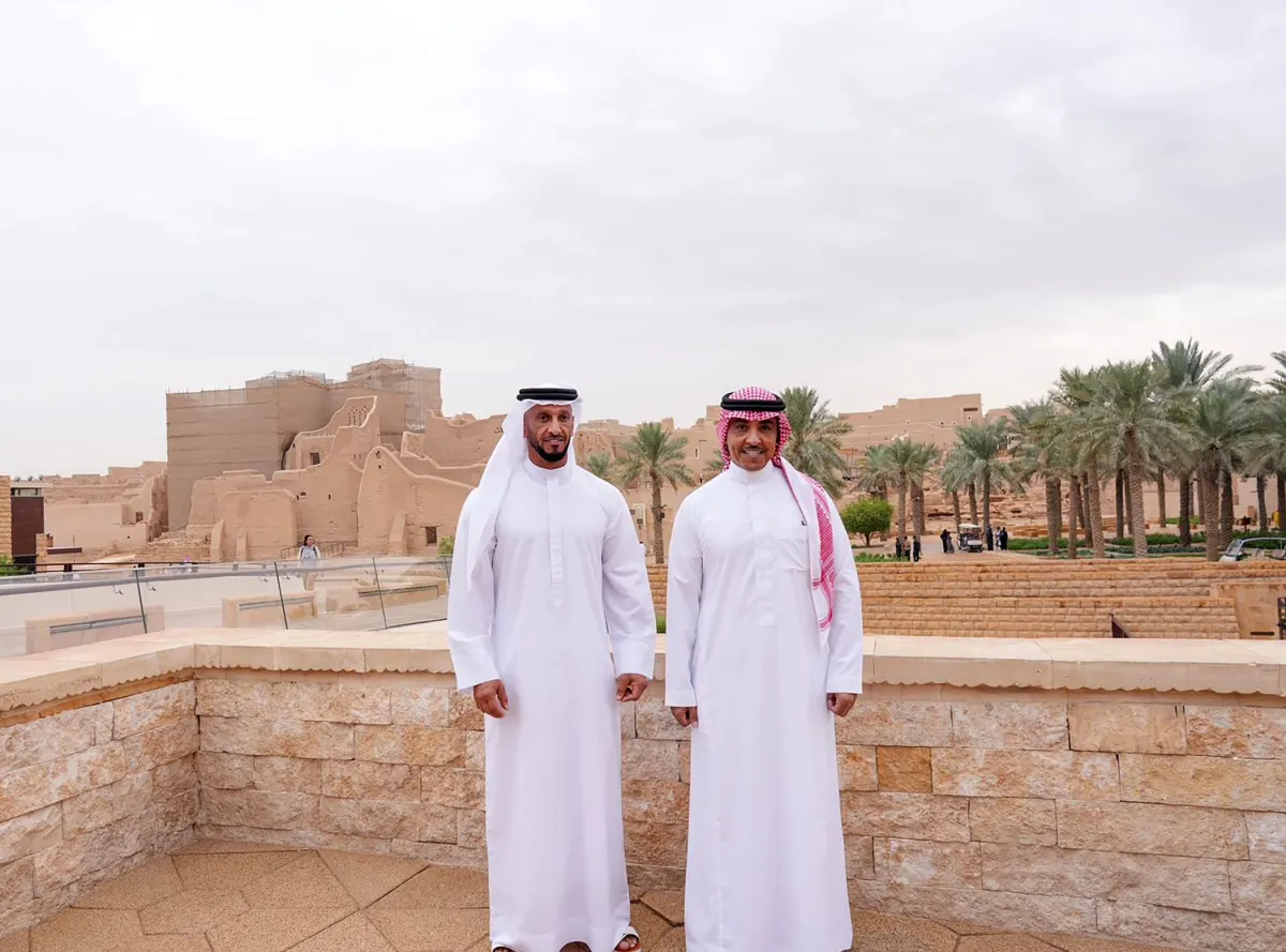 تعاون إماراتي-سعودي للارتقاء بصناعة الإعلام وتعزيز الهوية الوطنية - الصورة من وام