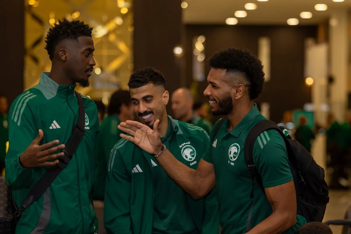 المنتخب السعودي يستعد لمباراته القادمة أمام أستراليا في تصفيات مونديال 2026 - الصورة من حساب المنتخب السعودي على إكس