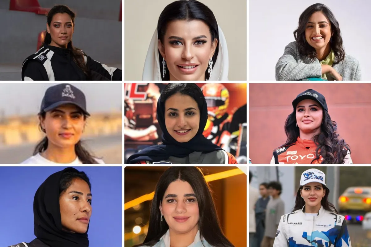 أبرز السعوديات في مجال سباقات السيارات 