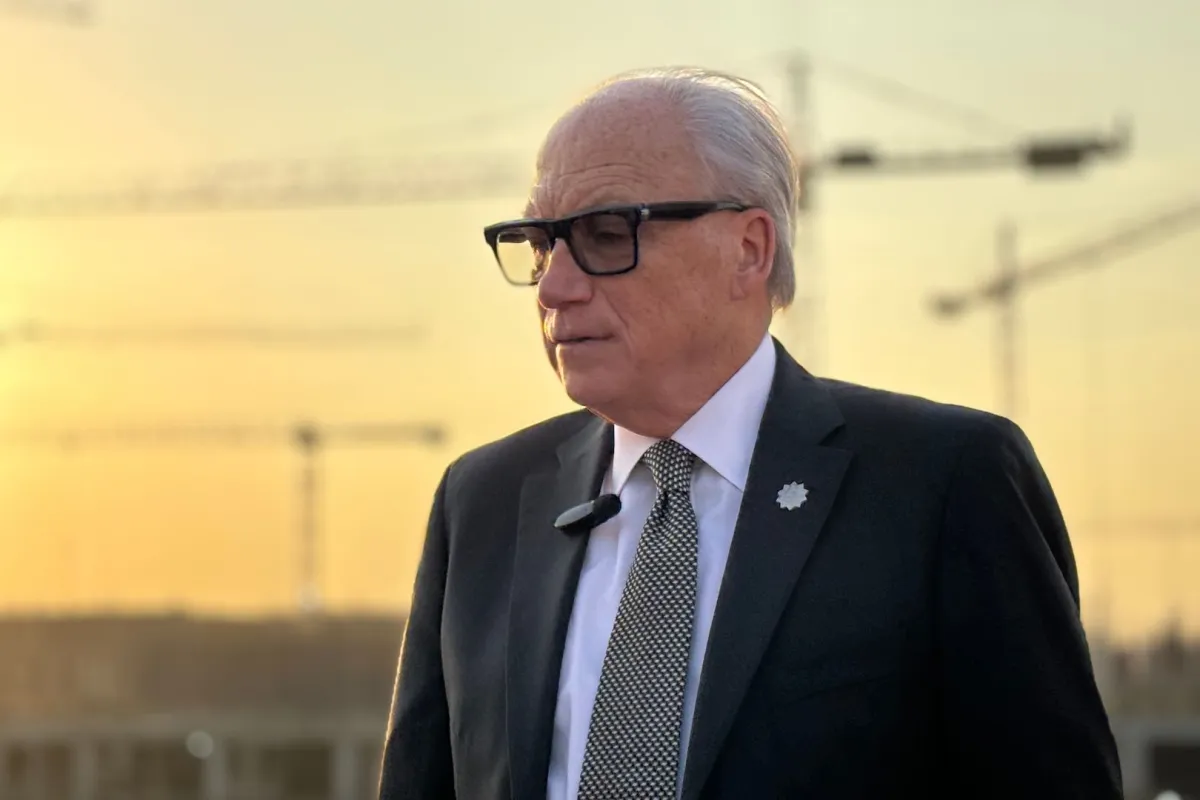 السيد جيري إنزيريلو الرئيس التنفيذي لمجموعة شركة الدرعية