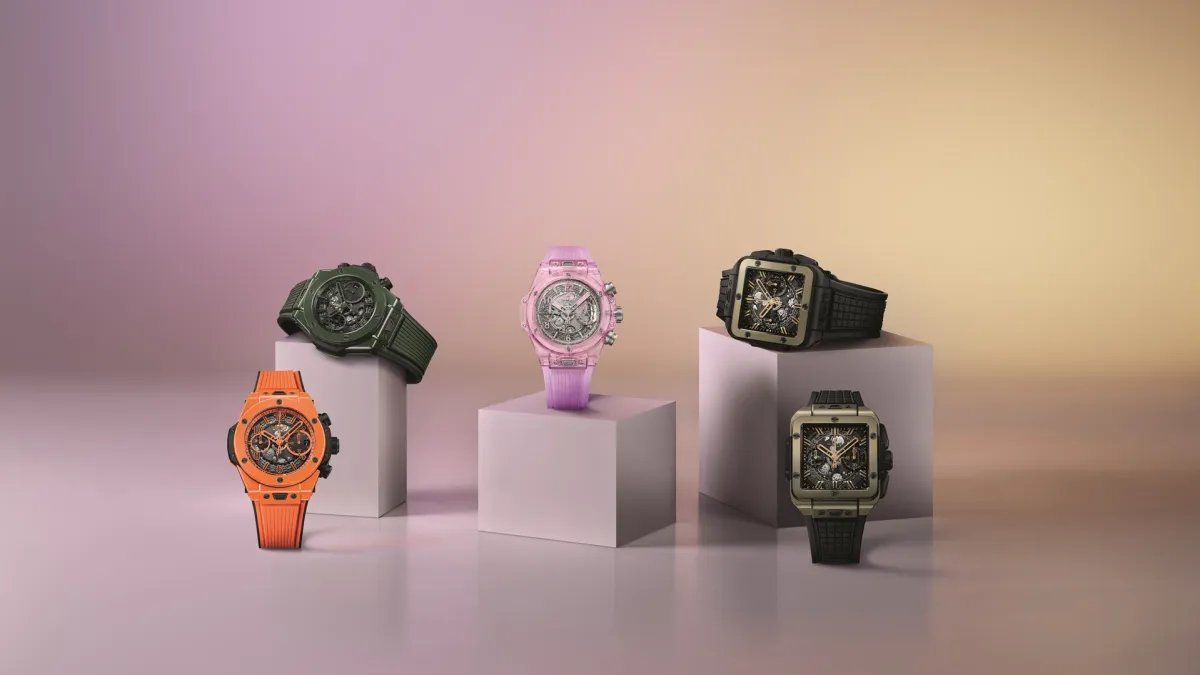 أحدث إصدارات ساعات من هوبلو- الصورة من مكتب العلاقات العامة للعلامة