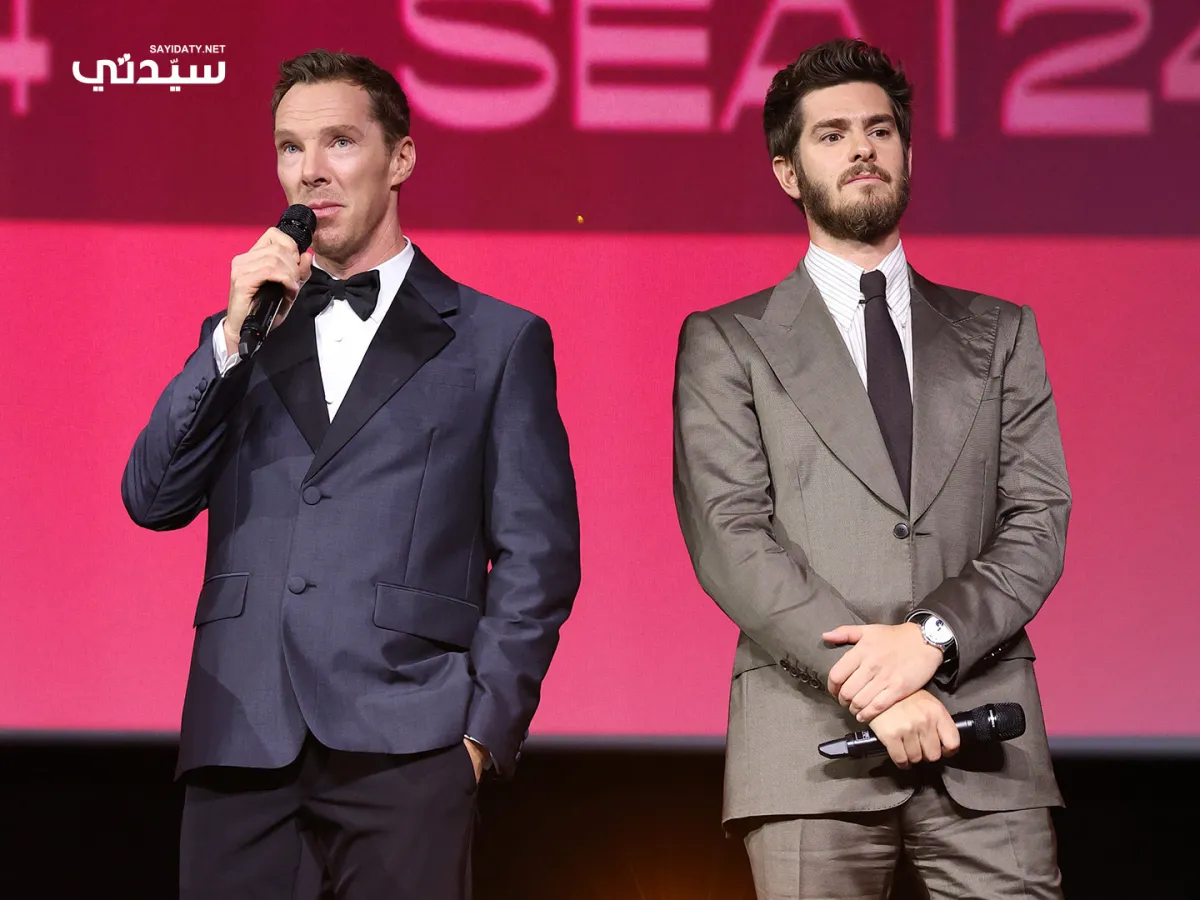 أندور غارفيلد وبيندكت في مهرجان البحر الأحمر السينمائي- الصورة خاصة لسيدتي تصوير: معتز الشافعي