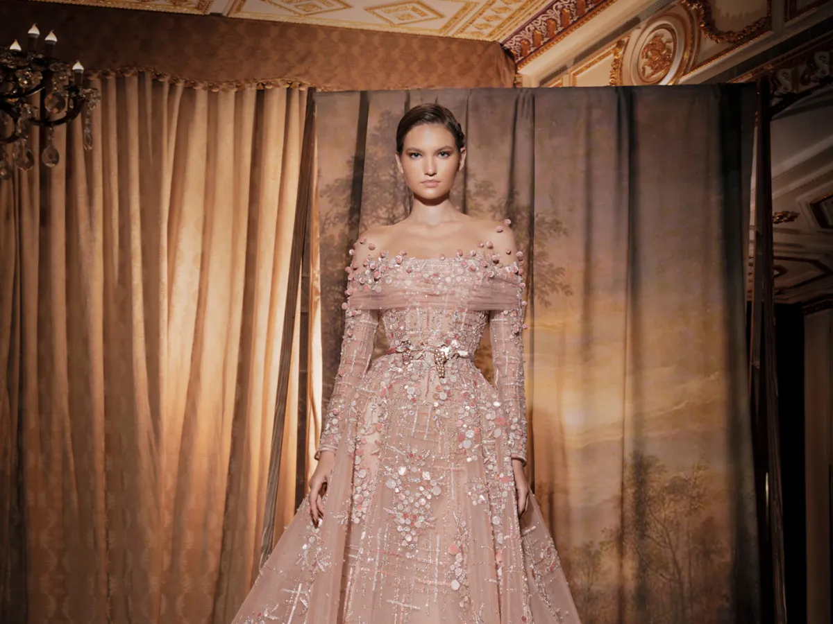 فستان من زياد نكد Ziad Nakad - الصورة من Launchmetrics/Spotlight ©