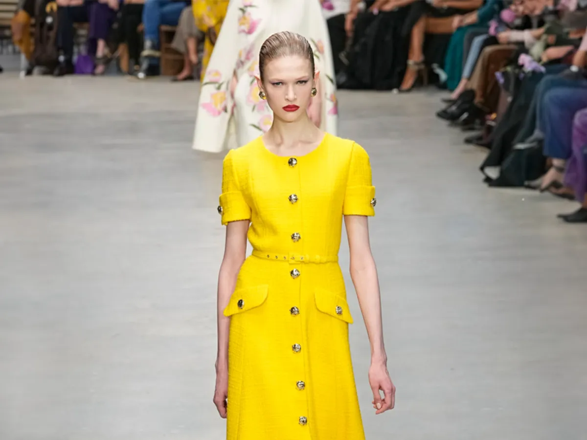 فستان من كارولينا هيريرا Carolina Herrera- الصورة من Launchmetrics/Spotlight ©