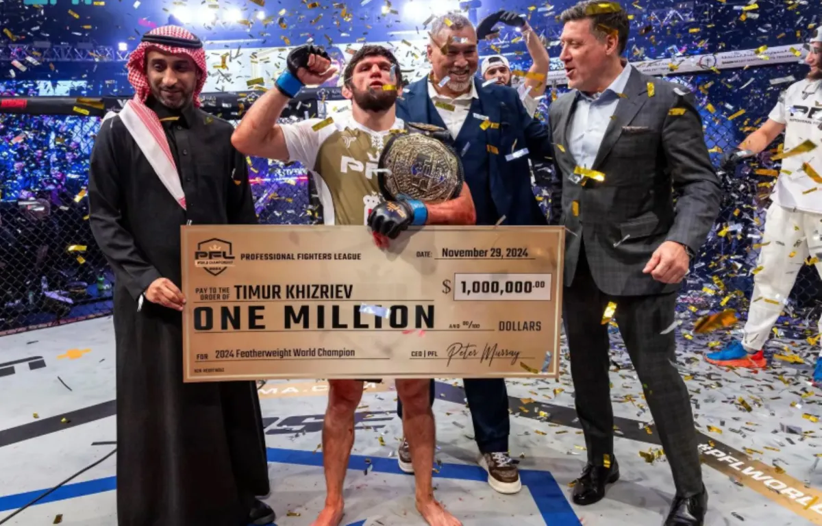  دوري المقاتلين المحترفين. الصورة من واس