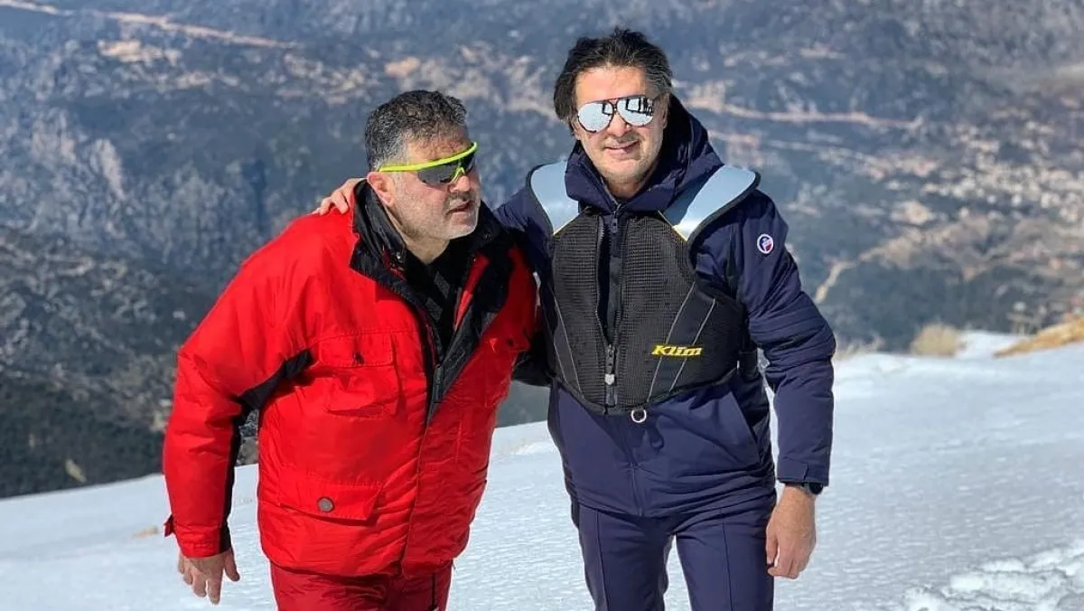 راغب علامة وشقيقه خضر علامة- الصورة من حساب خضر على إنستغرام