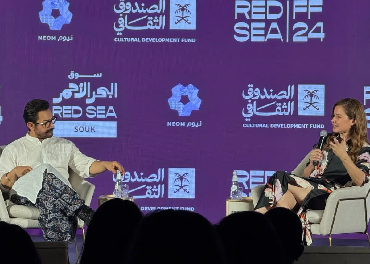 عامر خان افتتح الجلسات الحوارية - صورة خاصة لسيدتي من تصوير معتز الشافعي