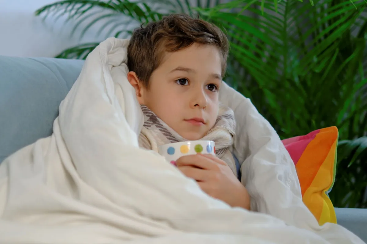 صورة ارتفاع حرارة الطفل