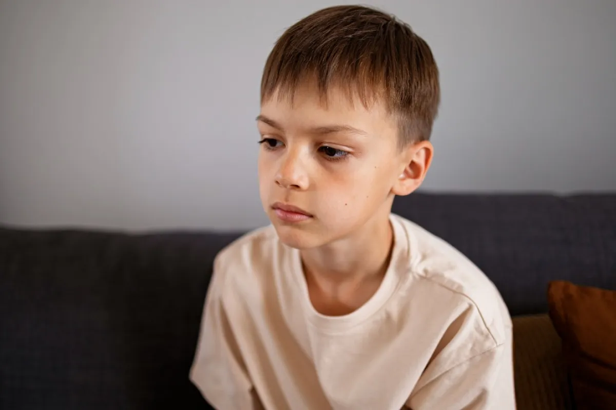 صورة لطفل مريض