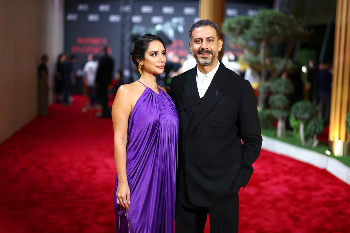  بسنت شوقي ومحمد فرج Passant Shawky and Mohamed Farag  يحضران جلسة "نساء في السينما" خلال مهرجان البحر الأحمر السينمائي الدولي 2024 في نادي جدة لليخوت في جدة، المملكة العربية السعودية. (Photo by Tim P. Whitby/Getty Images for The Red Sea International Film Festival)