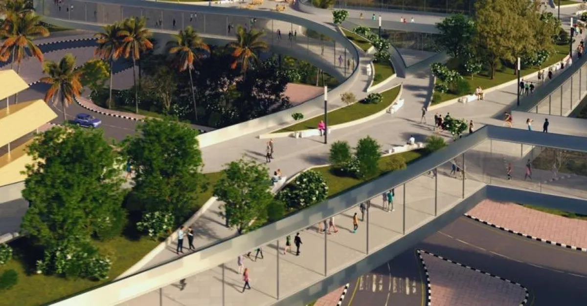 دبي وووك. الصورة من الحساب الرسمي للشيخ محمد بن راشد على منصة x