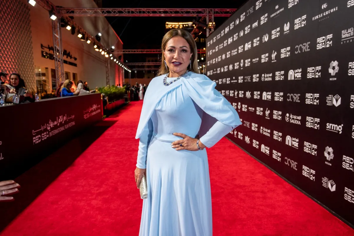 ليلى علوي بمهرجان البحر الأحمر السينمائي - (مصدر الصورة Ammar ABD RABBO / Red Sea Film Festival / AFP)