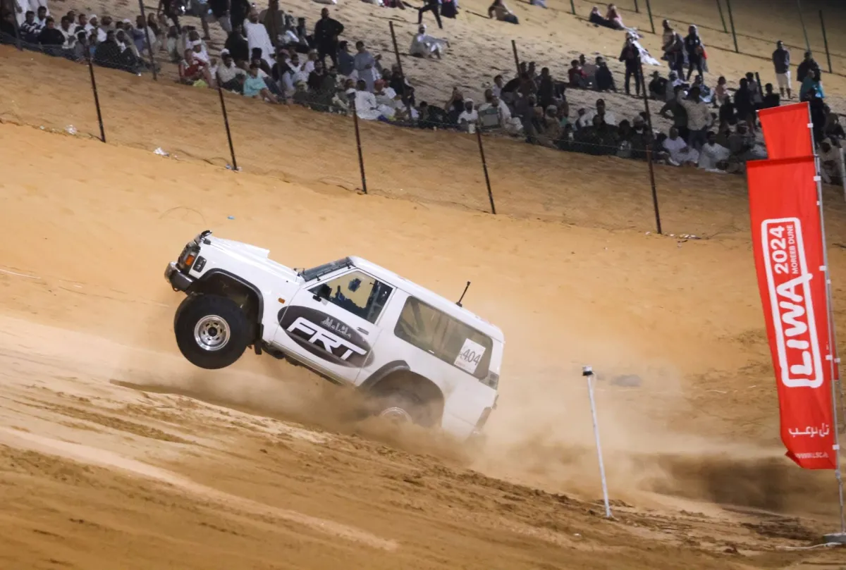 بطولة تل مرعب للسيارات في مهرجان ليوا الدولي. الصورة من wam