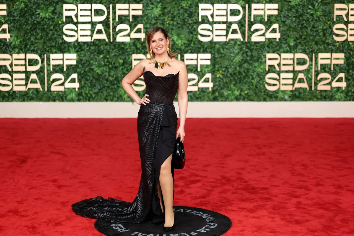 هنا شيحة في مهرجان البحر الأحمر السينمائي الدولي 2024 في جدة، المملكة العربية السعودية (Hana Shiha at Red Sea International Film Festival 2024 in Jeddah, Saudi Arabia). مصدر الصورة: Daniele Venturelli/Getty Images for The Red Sea International Film Festival